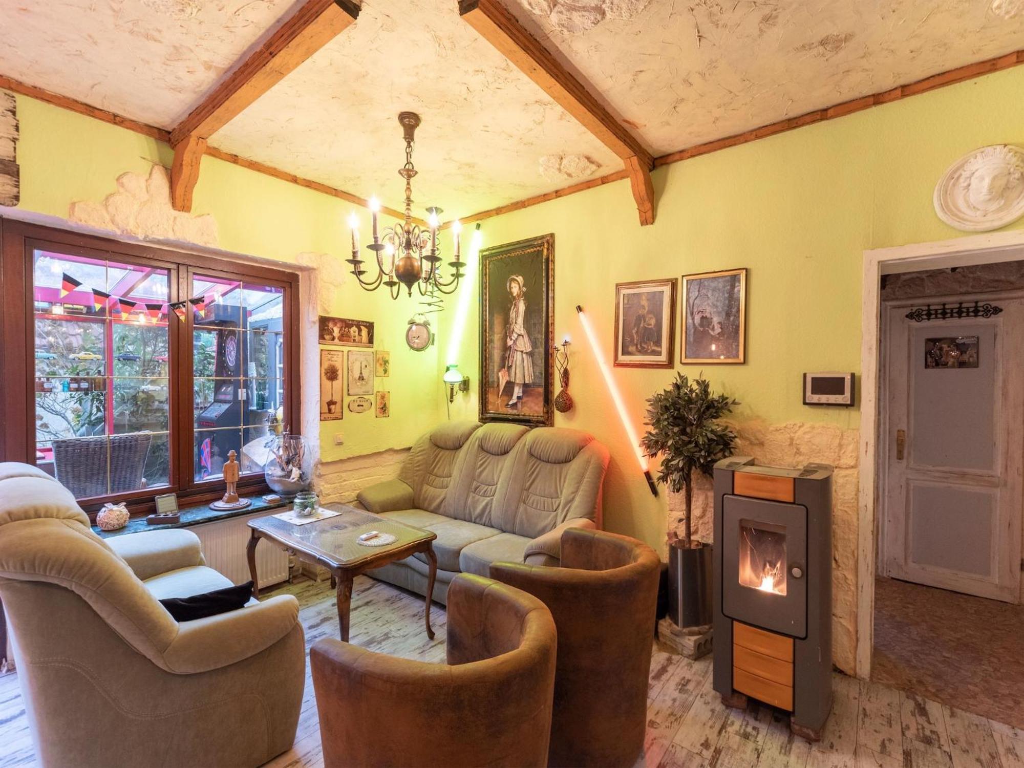 Comfortable Apartment In Wismar Mecklenburg With Fireplace Esterno foto