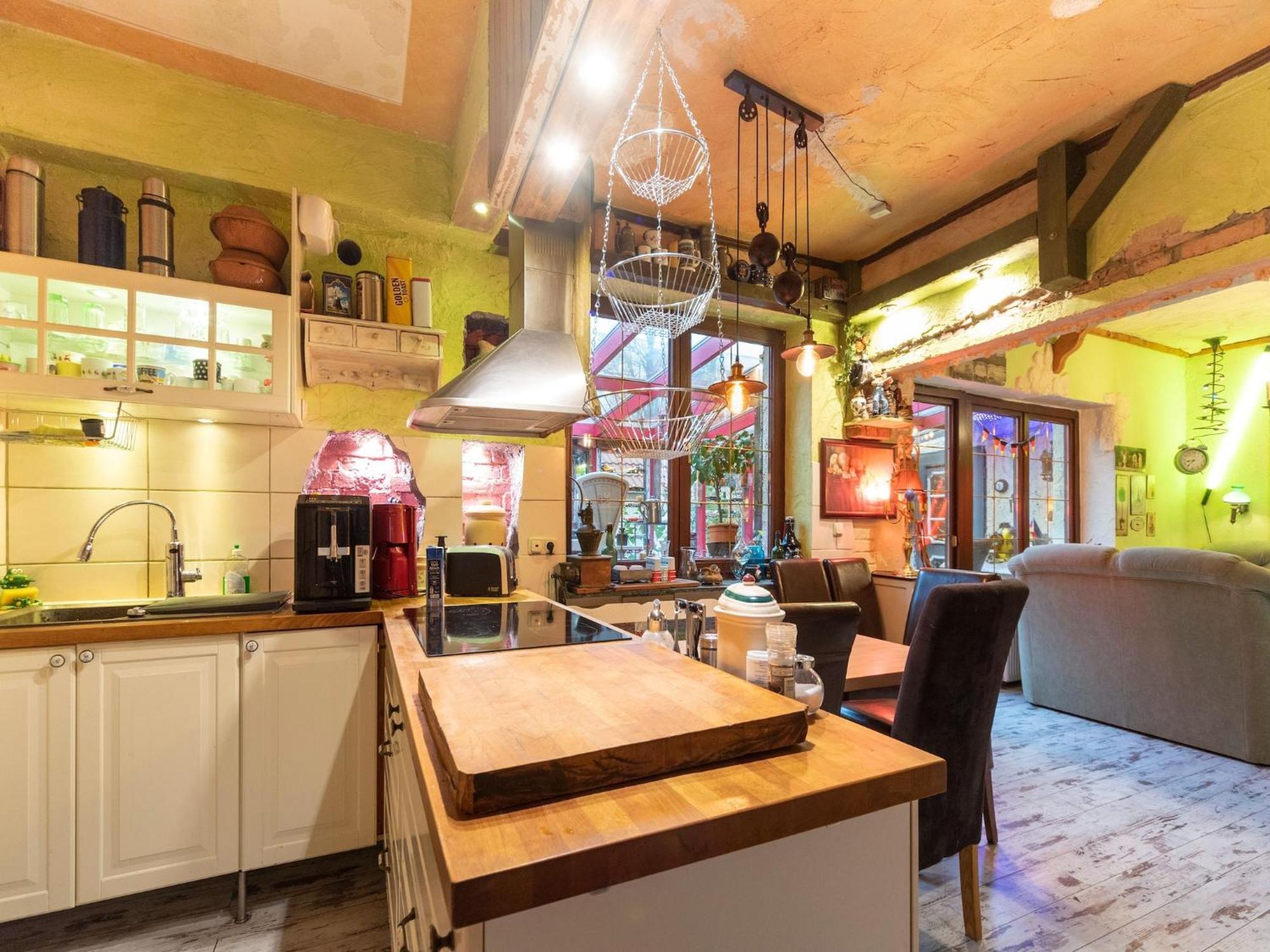 Comfortable Apartment In Wismar Mecklenburg With Fireplace Esterno foto