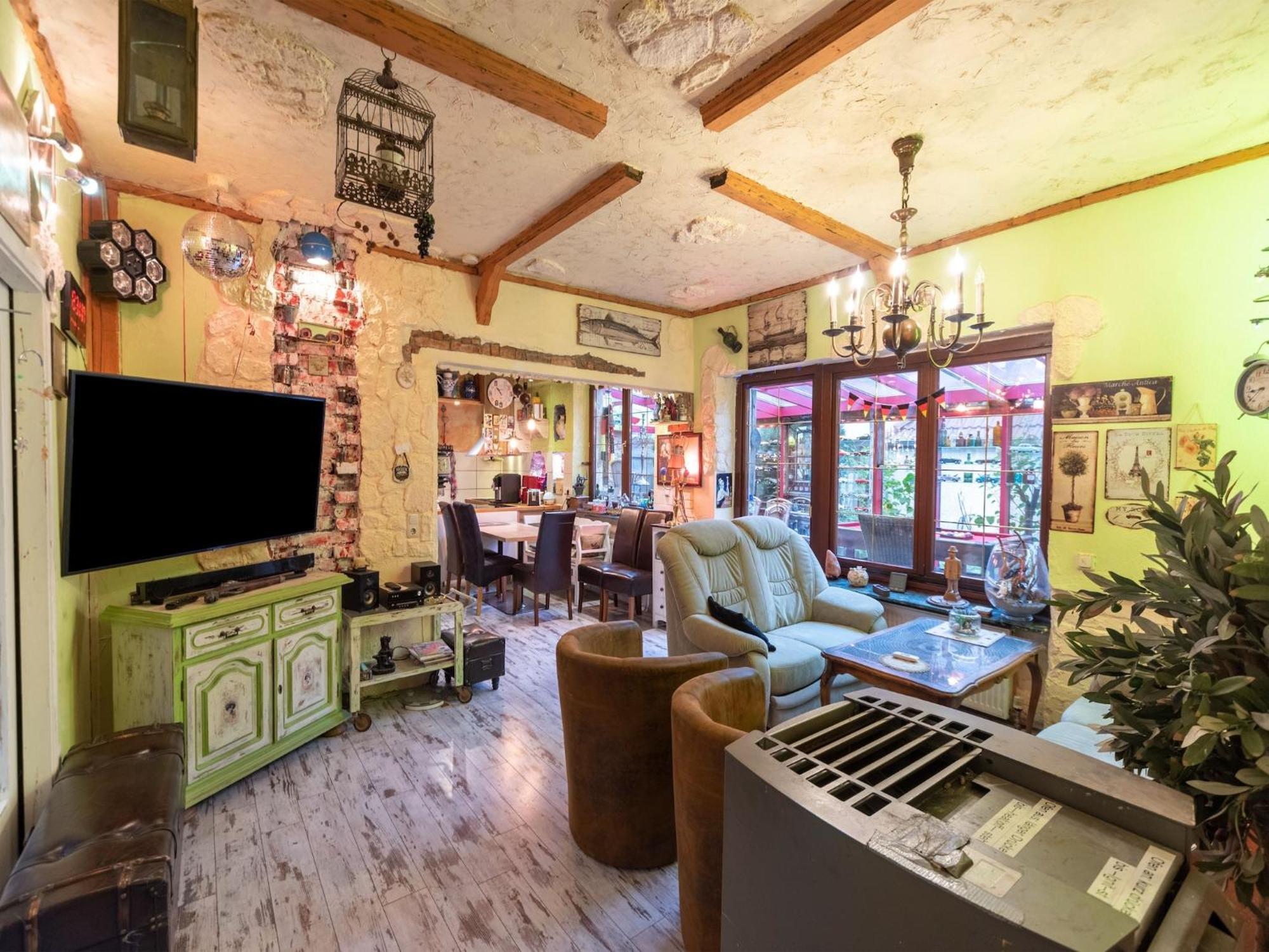 Comfortable Apartment In Wismar Mecklenburg With Fireplace Esterno foto