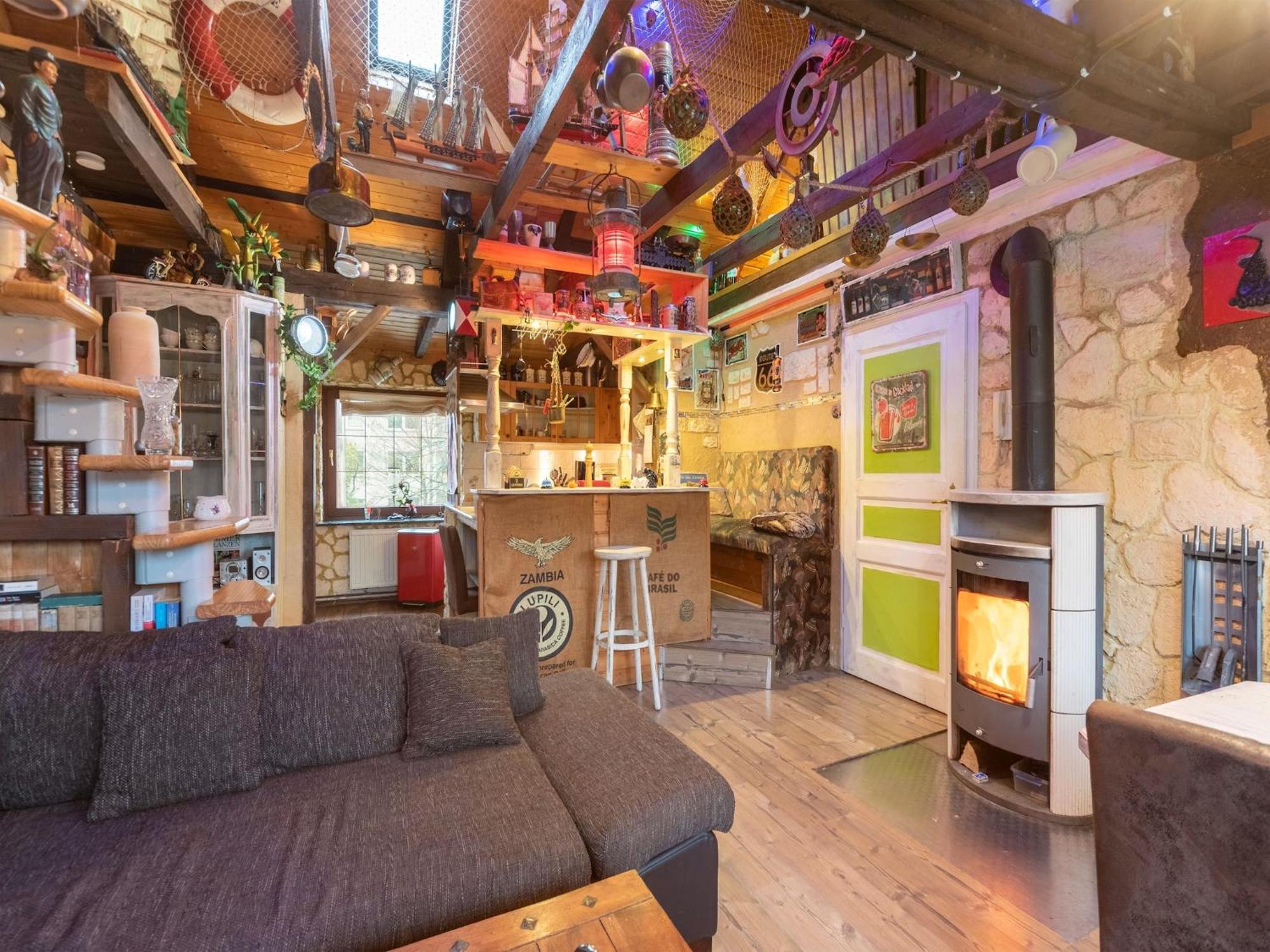 Comfortable Apartment In Wismar Mecklenburg With Fireplace Esterno foto