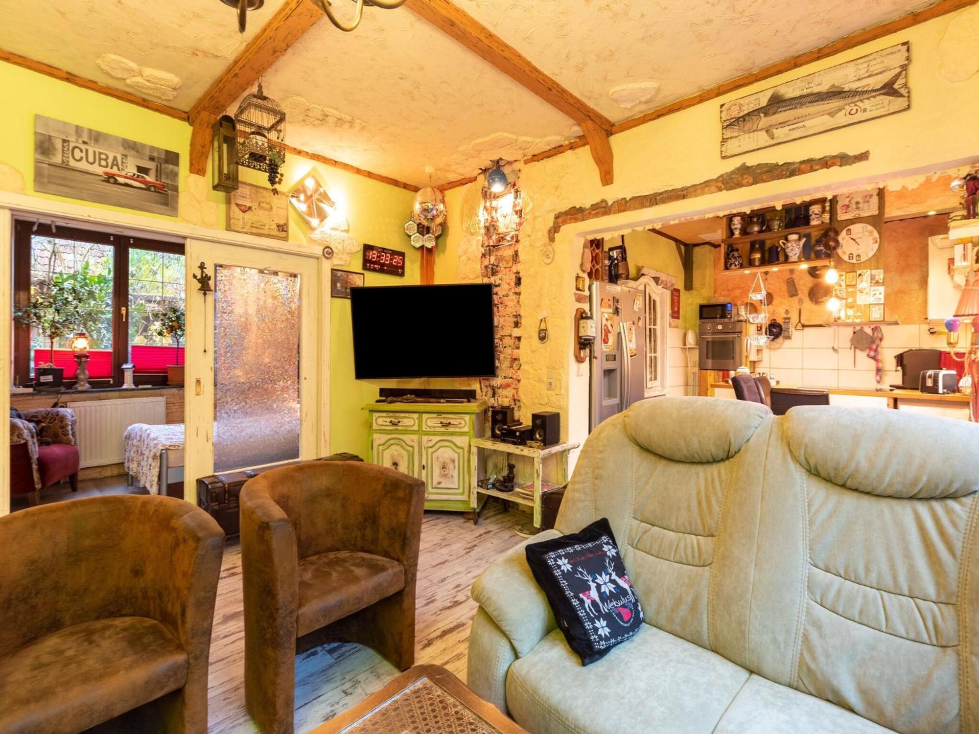 Comfortable Apartment In Wismar Mecklenburg With Fireplace Esterno foto