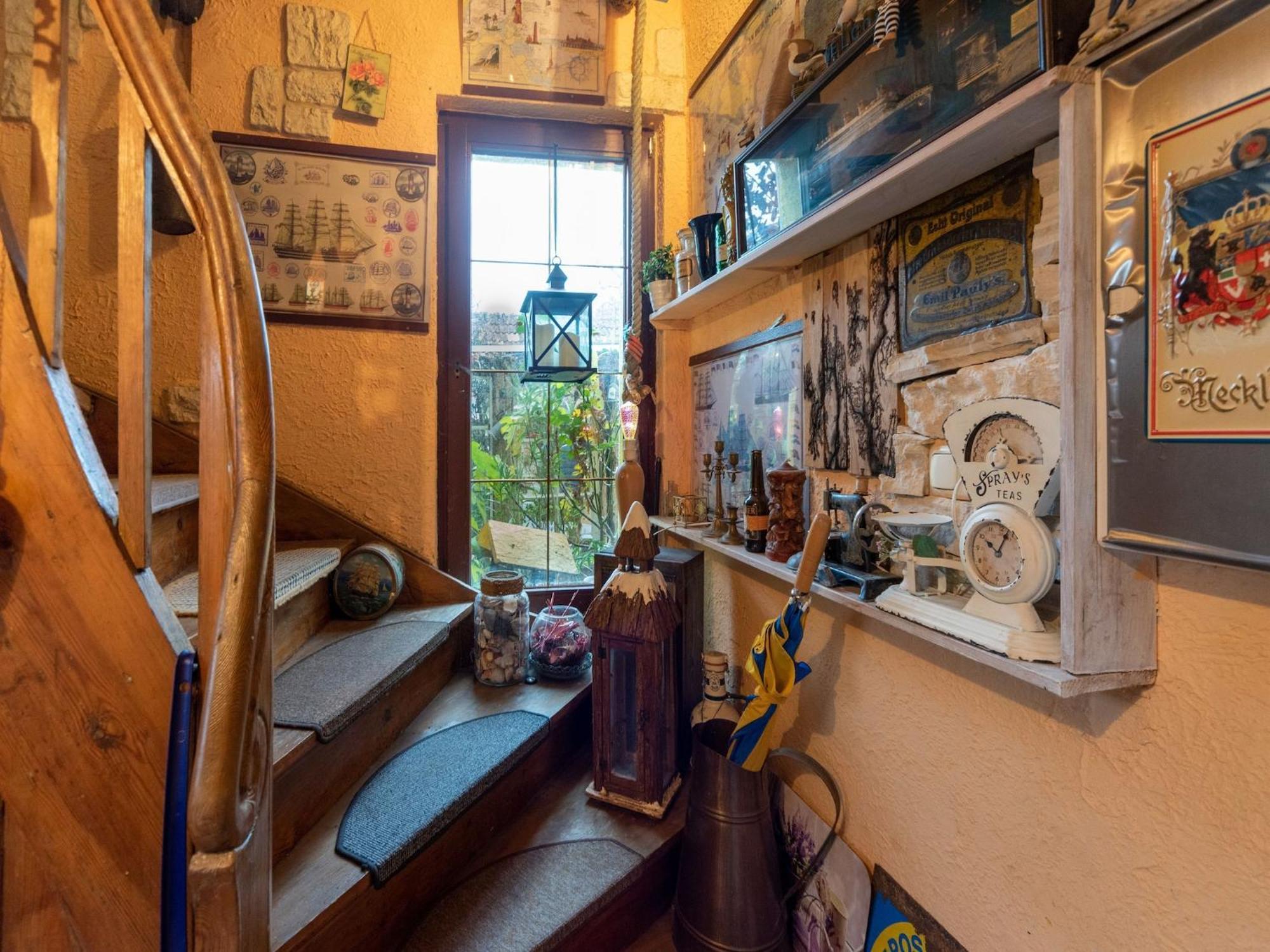 Comfortable Apartment In Wismar Mecklenburg With Fireplace Esterno foto