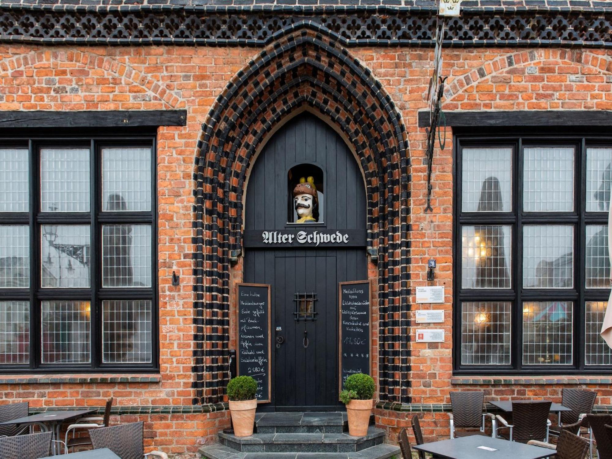 Comfortable Apartment In Wismar Mecklenburg With Fireplace Esterno foto