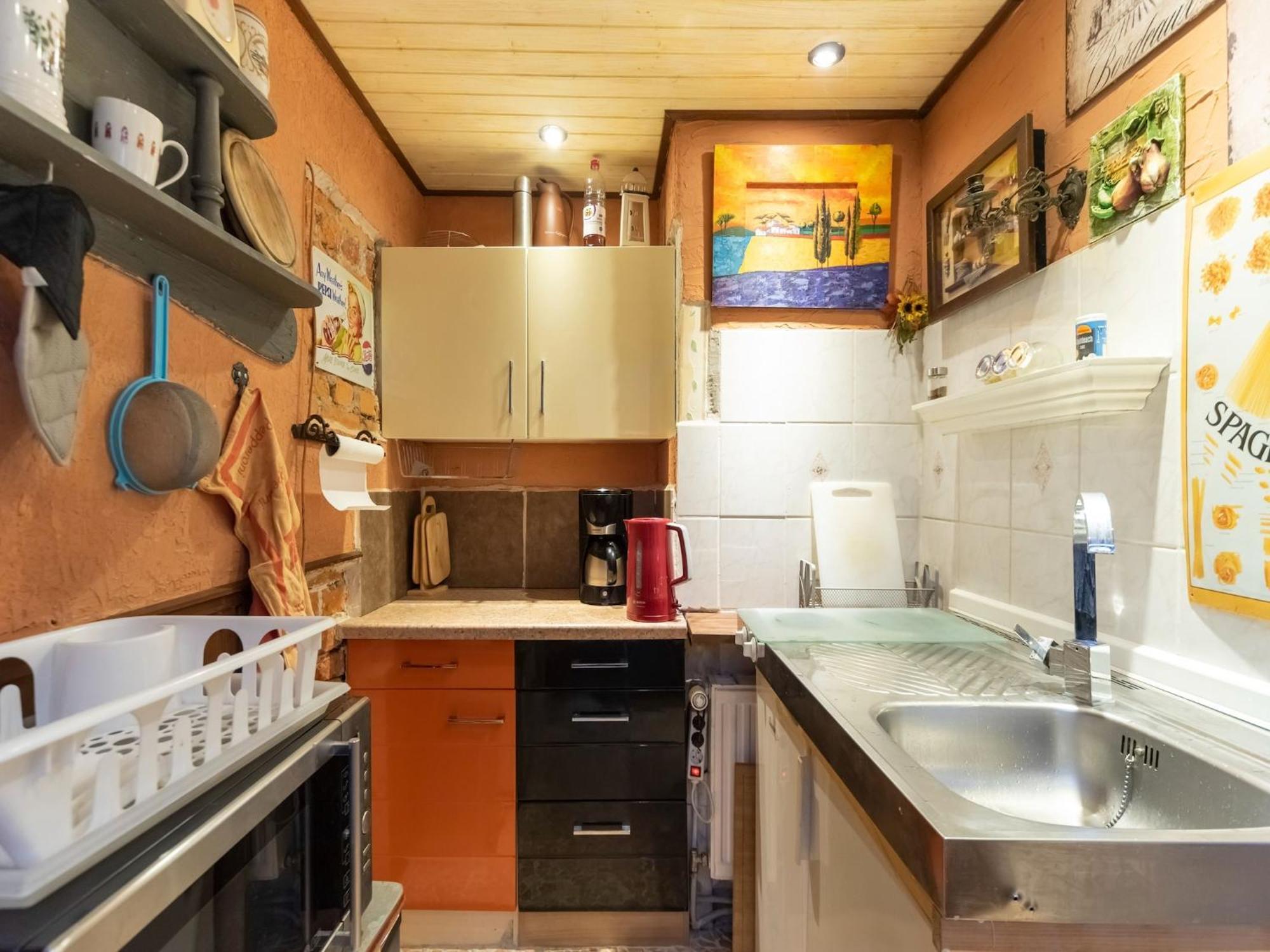 Comfortable Apartment In Wismar Mecklenburg With Fireplace Esterno foto